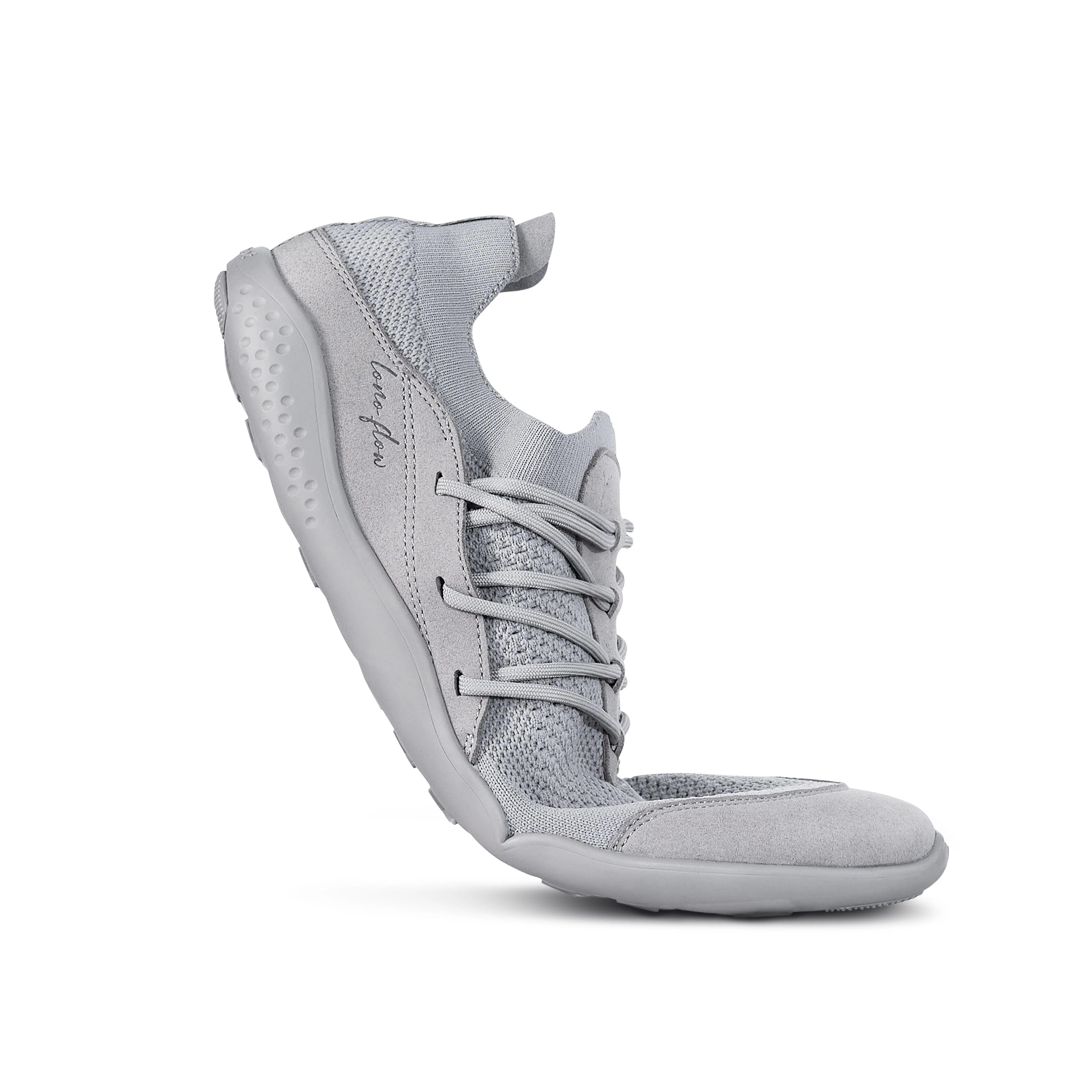 FLOW GREY Barefoot Shoes - LONOWEAR