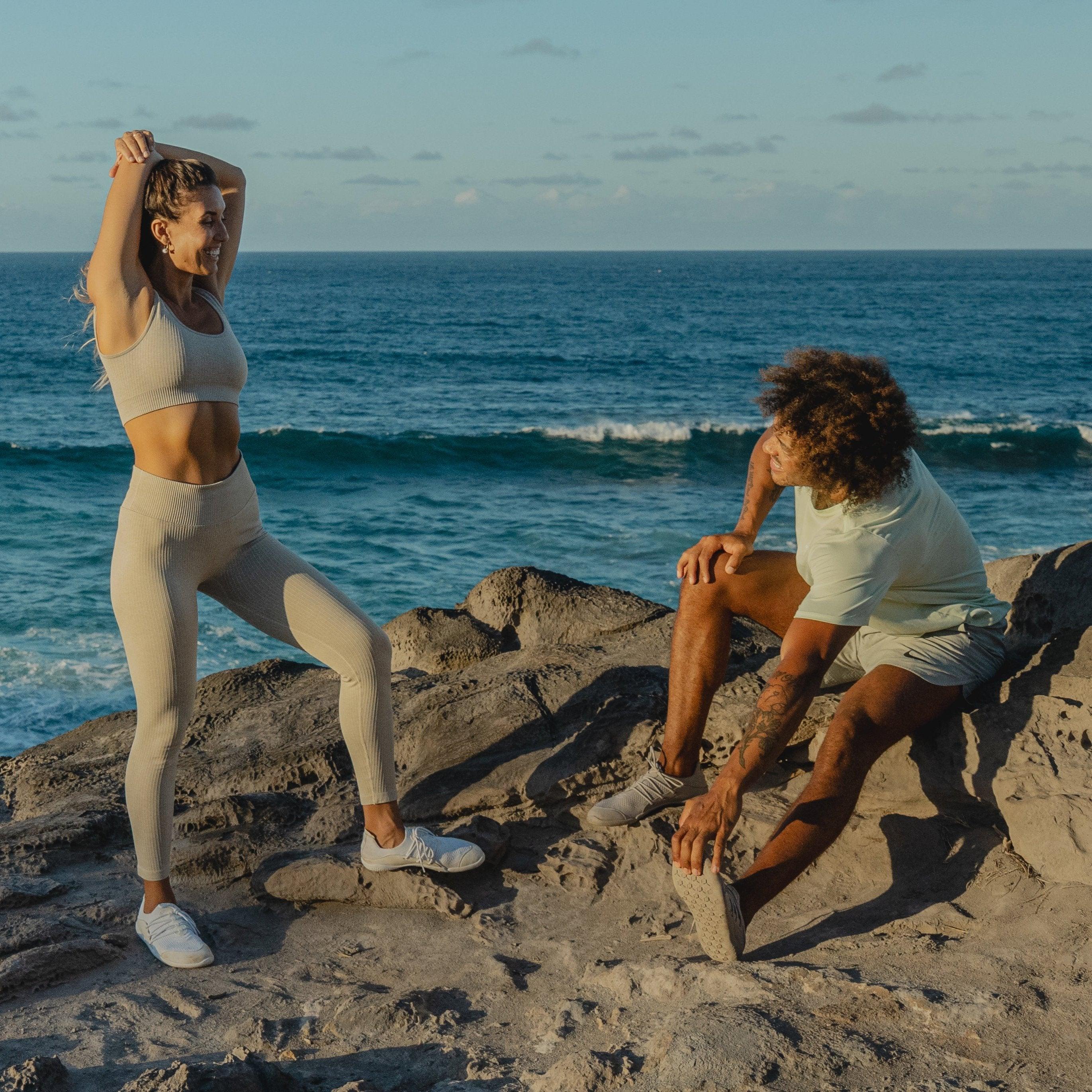 FLOW WHITE Barefoot Shoes - LONOWEAR