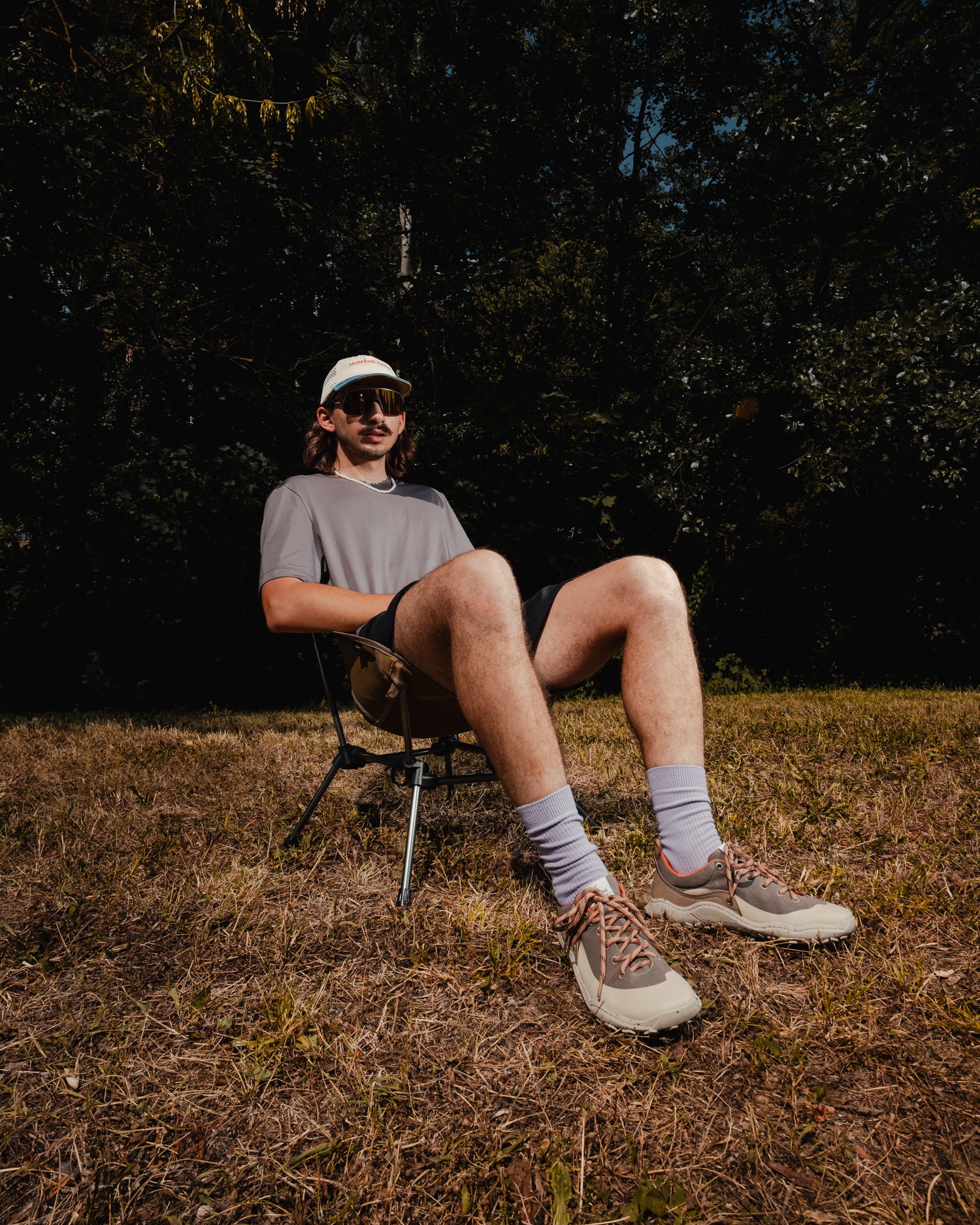 LONO WILD barefoot shoes photographed outdoors by Louis Dreyer