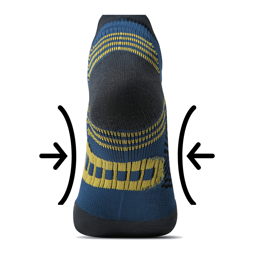 5-Toe Compression Ankle Socks