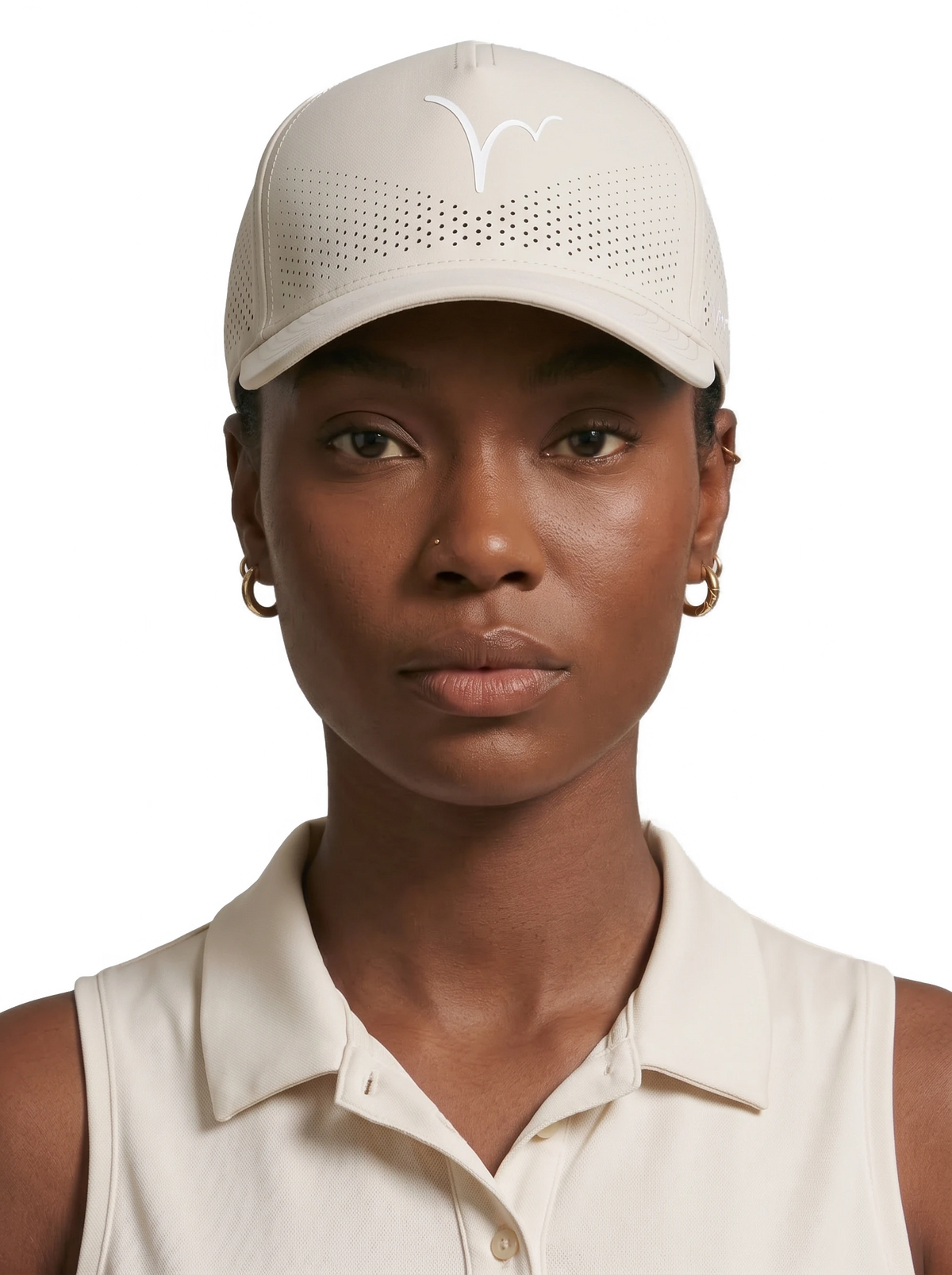Flow-Fit Structured Cap #Color_Beige